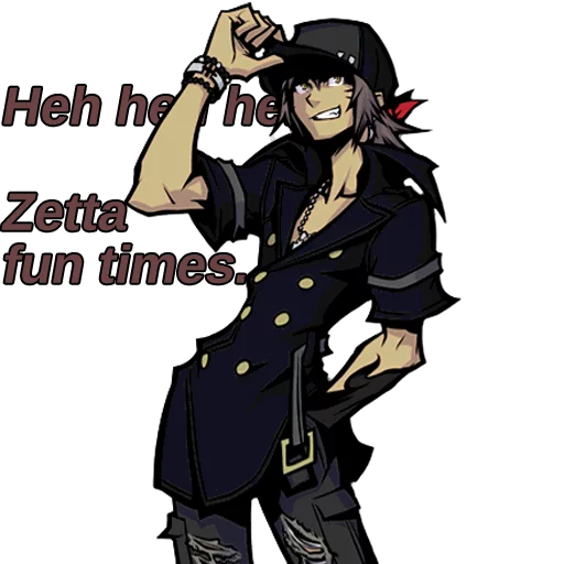 ☺️ Стикер «The World Ends With You» для Telegram