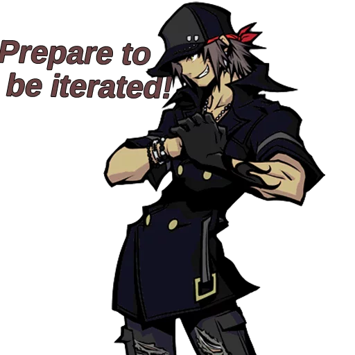 😈 Стикер «The World Ends With You» для Telegram