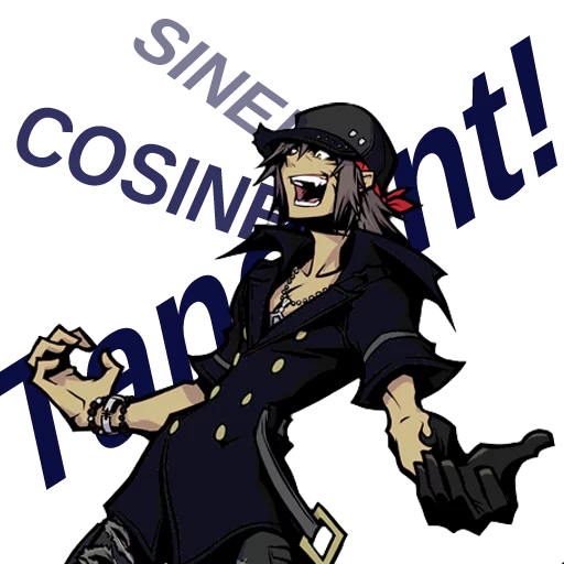 🙄 Стикер «The World Ends With You» для Telegram