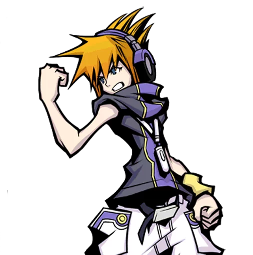 Стикерпак The World Ends With You для Telegram