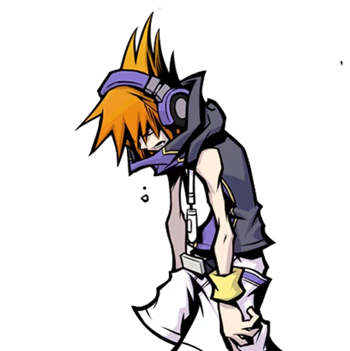 😭 Стикер «The World Ends With You» для Telegram