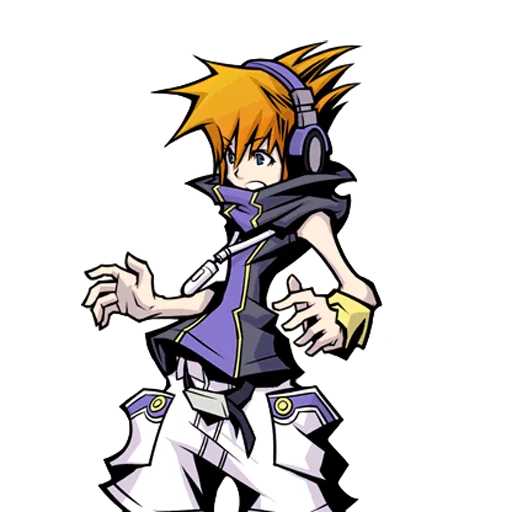 😦 Стикер «The World Ends With You» для Telegram