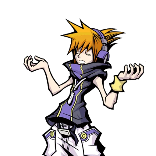 🙄 Стикер «The World Ends With You» для Telegram