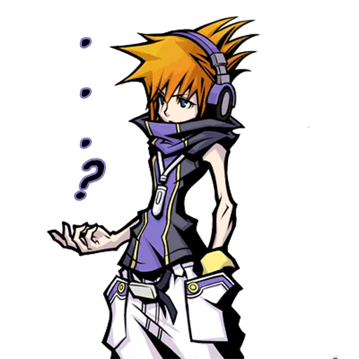 ❓ Стикер «The World Ends With You» для Telegram
