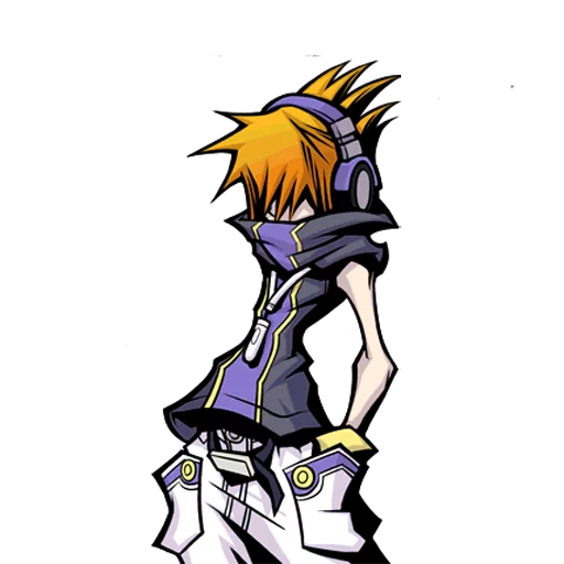 😞 Стикер «The World Ends With You» для Telegram