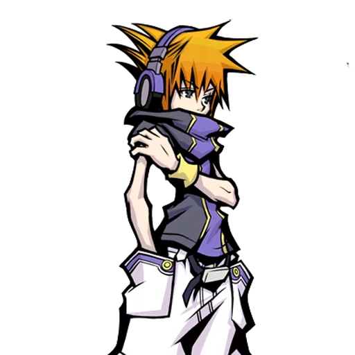 😒 Стикер «The World Ends With You» для Telegram