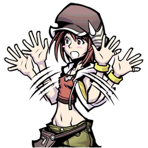 😳 Стикер «The World Ends With You» для Telegram