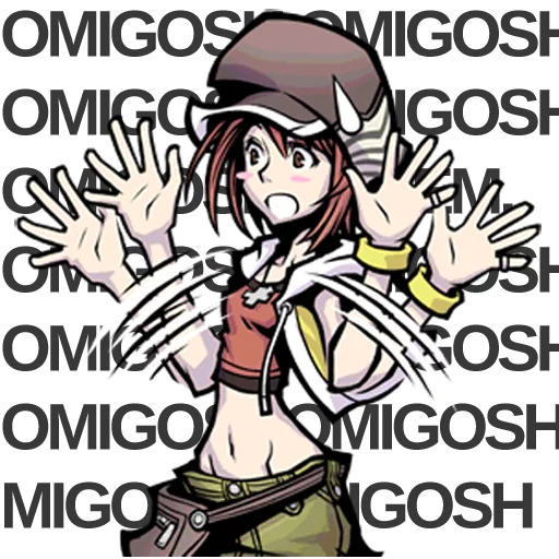 😳 Стикер «The World Ends With You» для Telegram