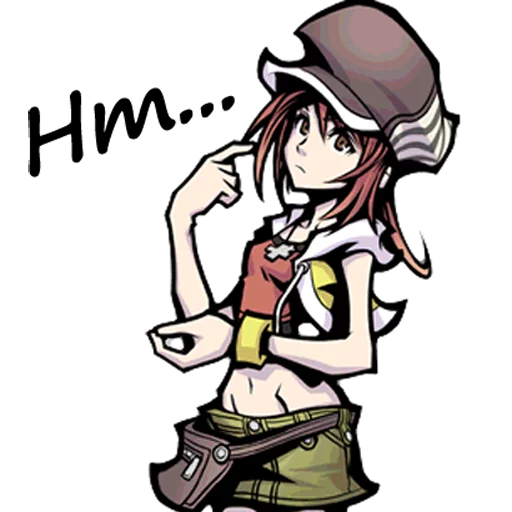 🤔 Стикер «The World Ends With You» для Telegram