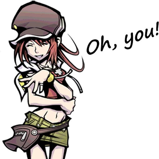 😜 Стикер «The World Ends With You» для Telegram