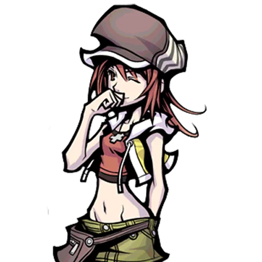 😉 Стикер «The World Ends With You» для Telegram