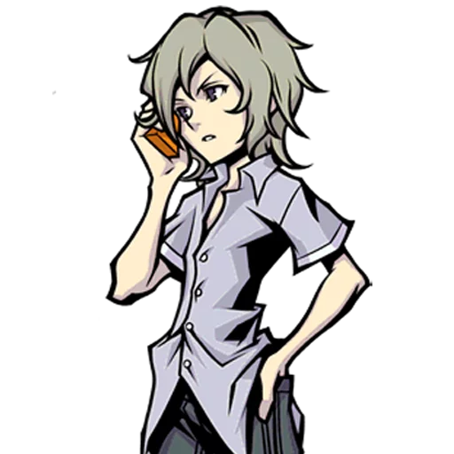 📞 Стикер «The World Ends With You» для Telegram