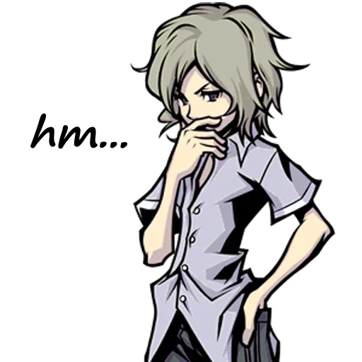 🤔 Стикер «The World Ends With You» для Telegram