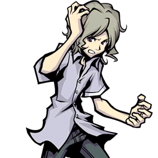 😨 Стикер «The World Ends With You» для Telegram