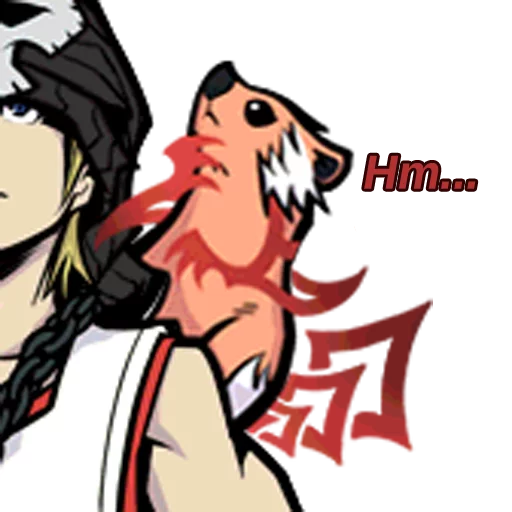 🤔 Стикер «The World Ends With You» для Telegram
