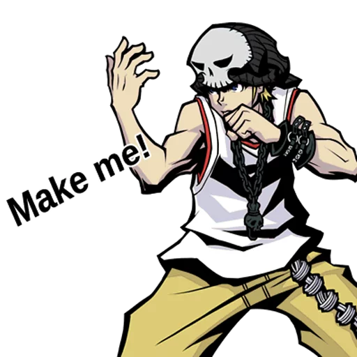 😤 Стикер «The World Ends With You» для Telegram