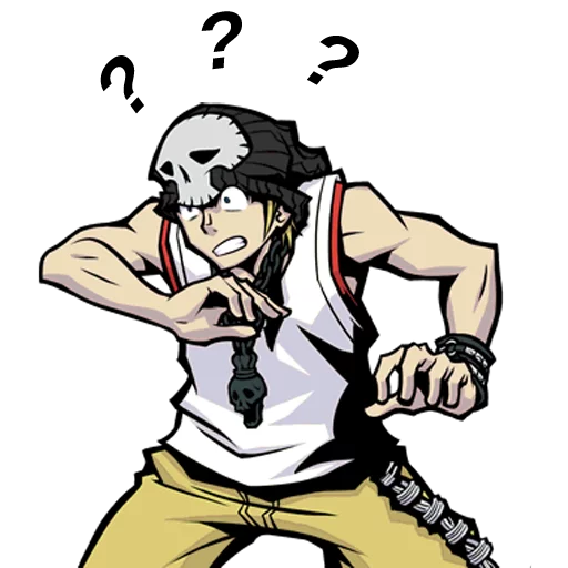 ❓ Стикер «The World Ends With You» для Telegram