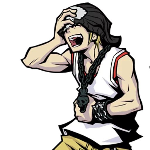 😆 Стикер «The World Ends With You» для Telegram