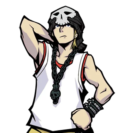 🤔 Стикер «The World Ends With You» для Telegram