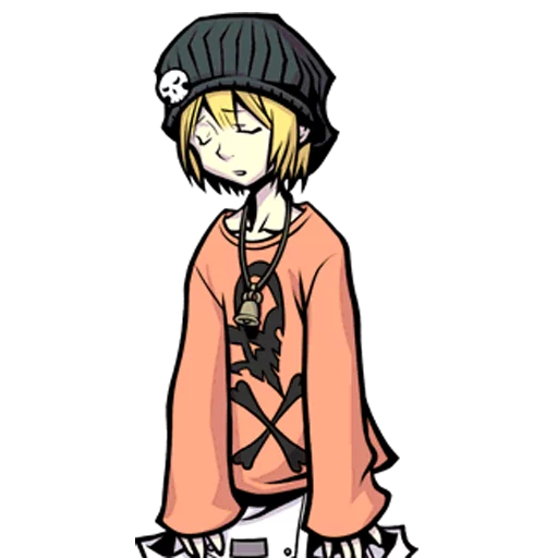 😔 Стикер «The World Ends With You» для Telegram