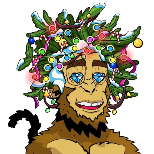 🐒 Стикер «TWF! twfnft.io» для Telegram