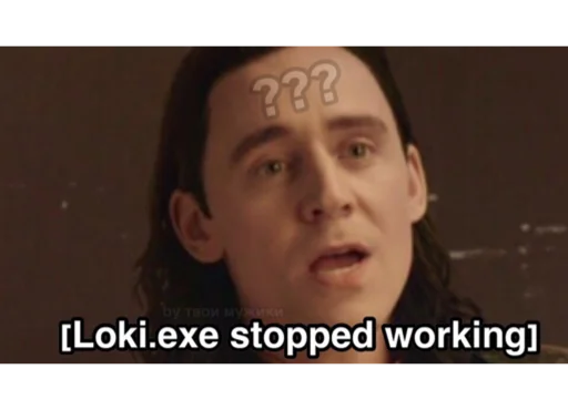 🧐 Стикер «Loki and Tom» для Telegram