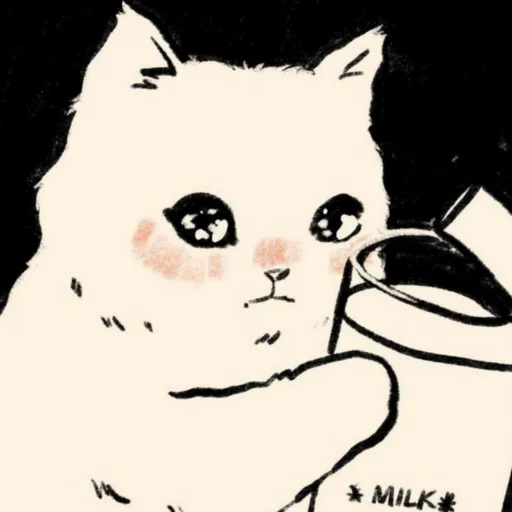 🍶 Стикер «GENTLECAT and titsay» для Telegram
