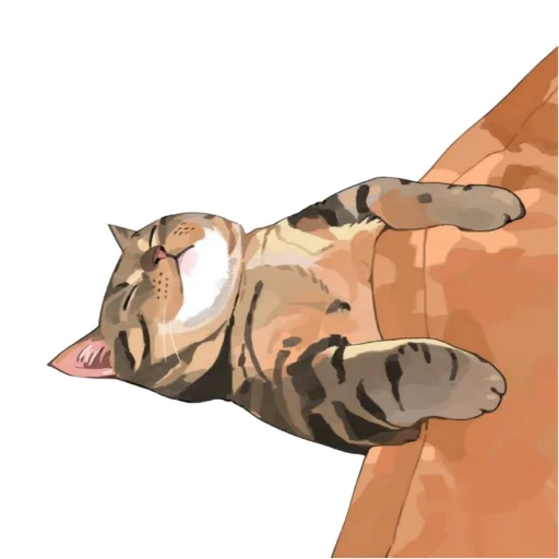 😴 Стикер «GENTLECAT and titsay» для Telegram