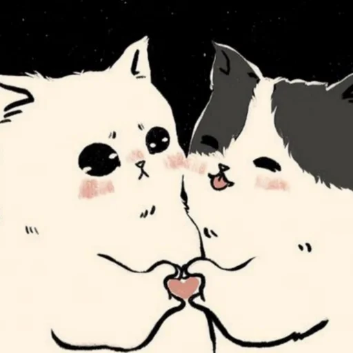 🫶 Стикер «GENTLECAT and titsay» для Telegram