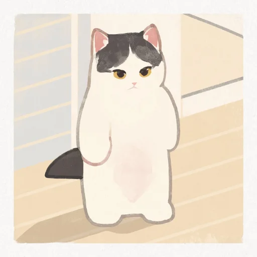 😬 Стикер «GENTLECAT and titsay» для Telegram