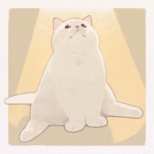 💫 Стикер «GENTLECAT and titsay» для Telegram