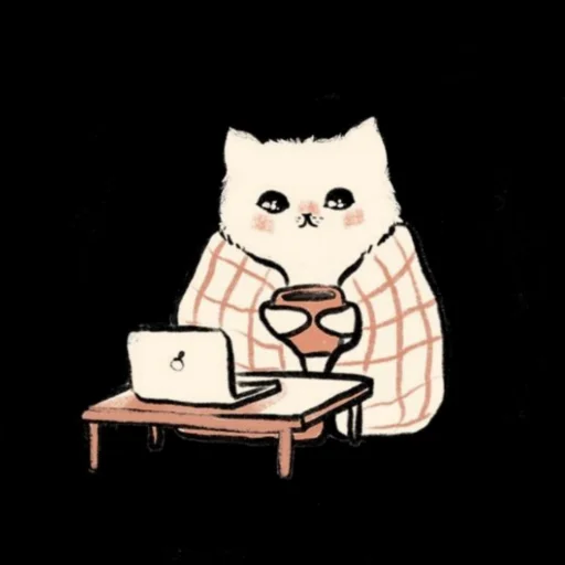 🧑‍💻 Стикер «GENTLECAT and titsay» для Telegram
