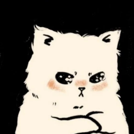 😾 Стикер «GENTLECAT and titsay» для Telegram