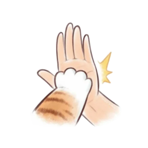 🙌 Стикер «GENTLECAT and titsay» для Telegram