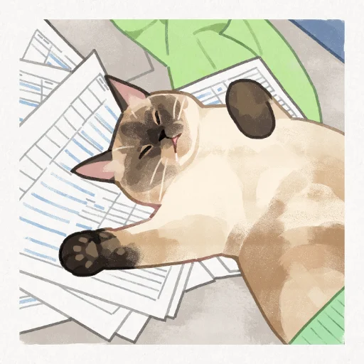 😪 Стикер «GENTLECAT and titsay» для Telegram
