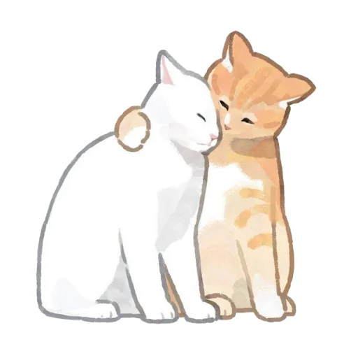 Стикерпак GENTLECAT and titsay для Telegram