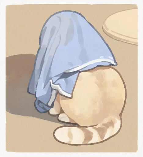 😾 Стикер «GENTLECAT and titsay» для Telegram
