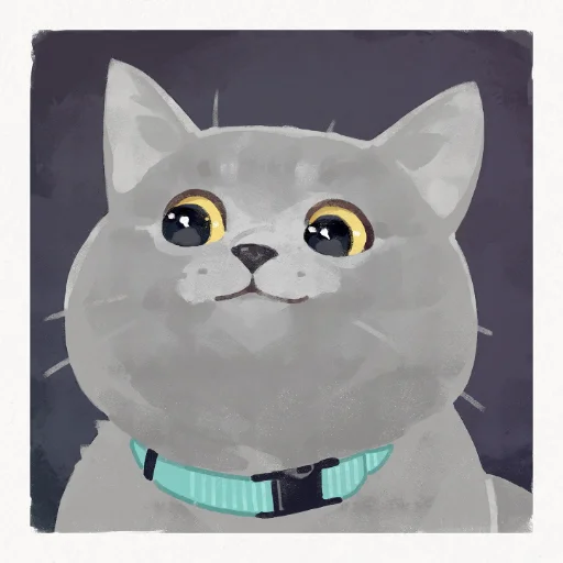 🙂 Стикер «GENTLECAT and titsay» для Telegram
