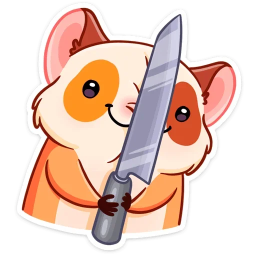 🔪 Стикер «Твиг» для Telegram