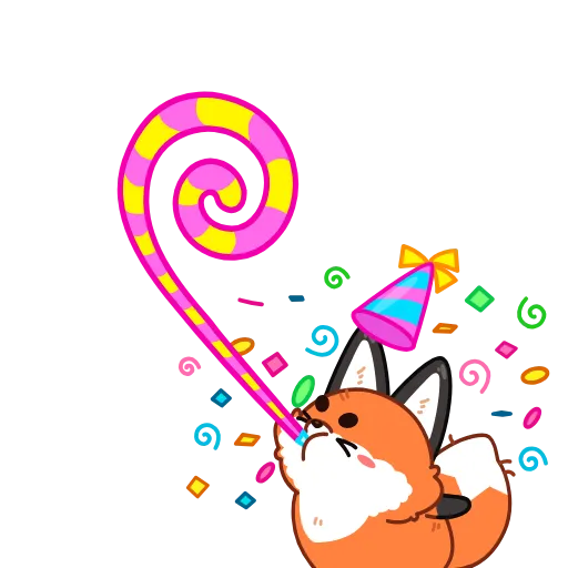 🤩 Стикер «Лис Твигги» для Telegram