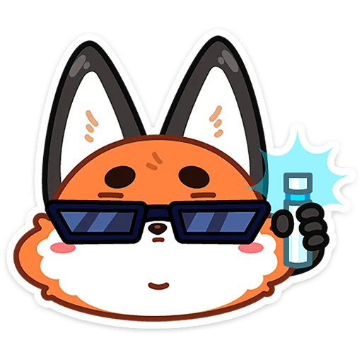⭐ Стикер «Лис Твигги» для Telegram