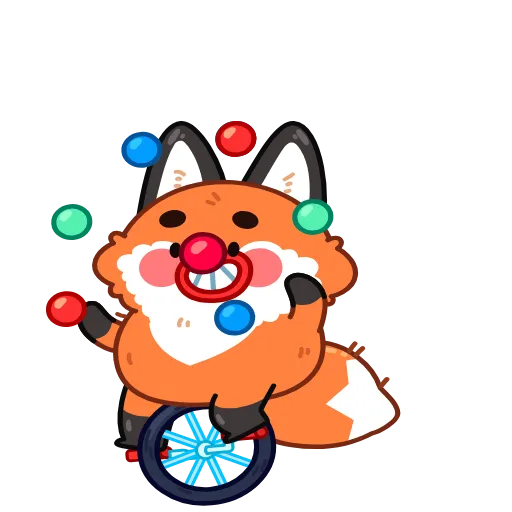 🤩 Стикер «Лис Твигги» для Telegram
