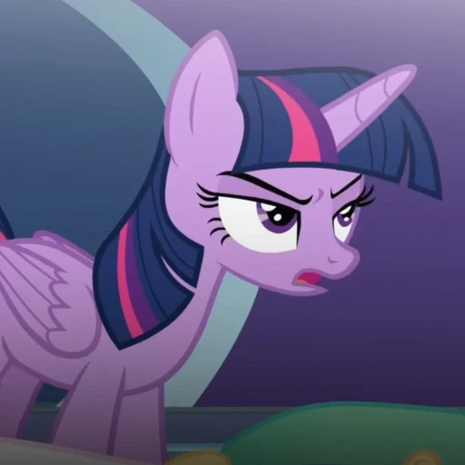 😔 Стикер «Twilight Sparkle» для Telegram