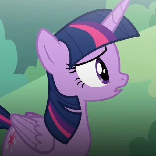 😔 Стикер «Twilight Sparkle» для Telegram