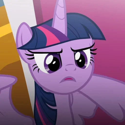 😔 Стикер «Twilight Sparkle» для Telegram