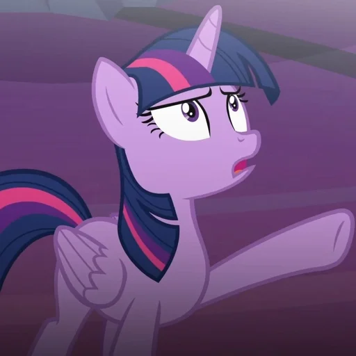 😔 Стикер «Twilight Sparkle» для Telegram