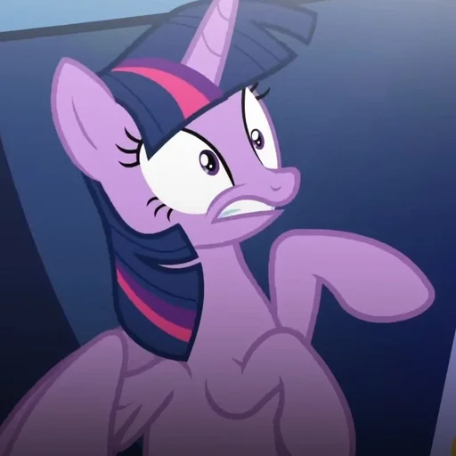 😔 Стикер «Twilight Sparkle» для Telegram