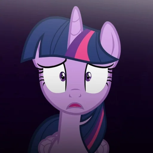 😔 Стикер «Twilight Sparkle» для Telegram