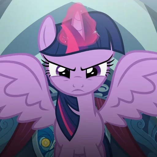 😔 Стикер «Twilight Sparkle» для Telegram