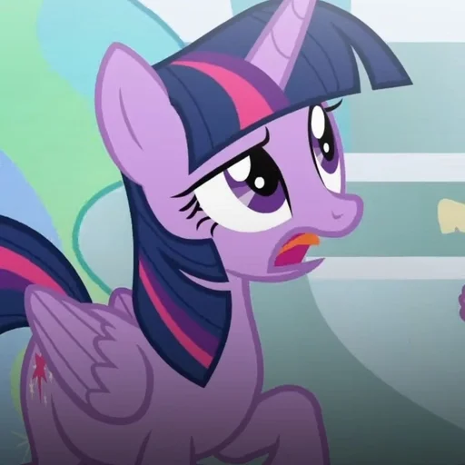😔 Стикер «Twilight Sparkle» для Telegram